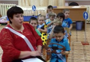 Занятие в ГДО Тунгусовской СОШ